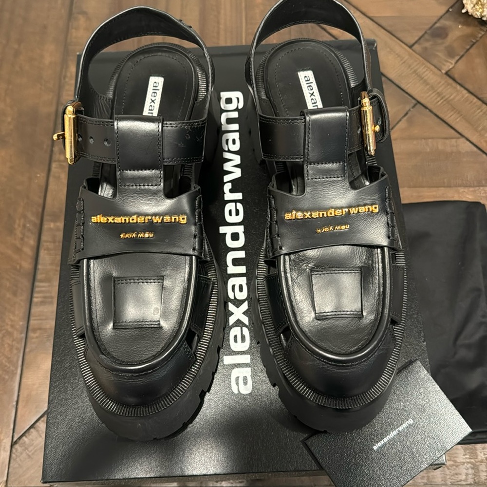 Alexander Wang platform sandals